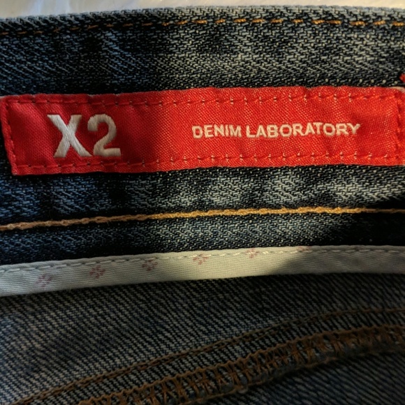 X2 Denim Laboratory size 4 W21 Flare Leg - Picture 2 of 8